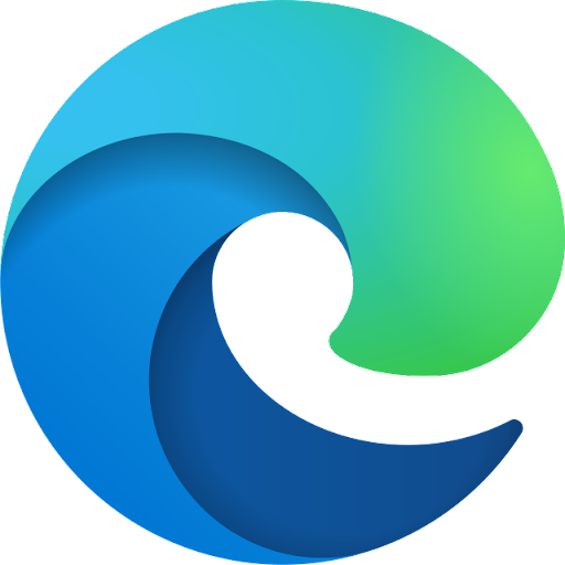 A modern logo featuring bold blue and green colors arranged in a sleek, abstract design, symbolizing innovation and sustainability.