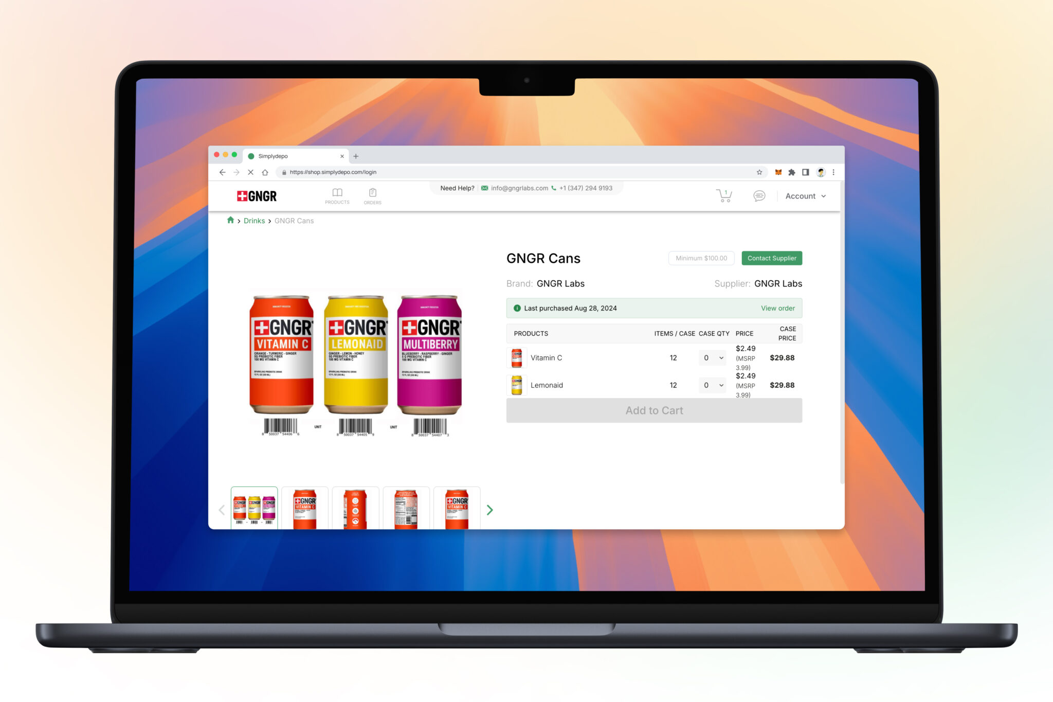 Explore storefront on web